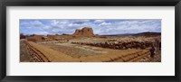 Framed Church ruins, Pecos National Historical Park, New Mexico, USA