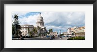 Framed Government building in a city, El Capitolio, Havana, Cuba