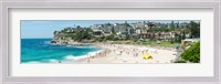 Framed Houses on the coast, Bronte Beach, Sydney, New South Wales, Australia
