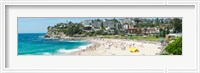 Framed Houses on the coast, Bronte Beach, Sydney, New South Wales, Australia