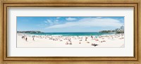 Framed Tourists on the Bondi Beach, Sydney, New South Wales, Australia