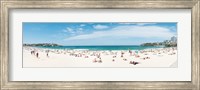 Framed Tourists on the Bondi Beach, Sydney, New South Wales, Australia