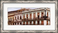Framed Low angle view of buildings, Havana, Cuba