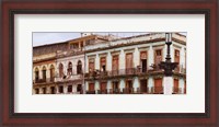 Framed Low angle view of buildings, Havana, Cuba