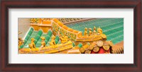 Framed Architectural detail of the roof of a temple, Kwan Im Thong Hood Cho Temple, Singapore