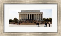 Framed People at Lincoln Memorial, The Mall, Washington DC, USA