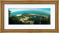 Framed Corcovado, Rio de Janeiro, Brazil