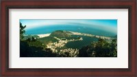 Framed Corcovado, Rio de Janeiro, Brazil