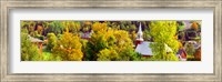 Framed High angle view of trees, Frelighsburg, Quebec, Canada