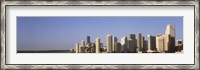 Framed Miami, Florida Cityscape by the Water