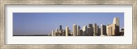 Framed Miami, Florida Cityscape by the Water