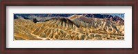 Framed Zabriskie Point, Death Valley, Death Valley National Park, California