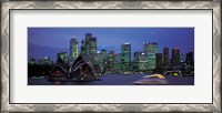 Framed Buildings at the waterfront, Sydney Opera House, Sydney, New South Wales, Australia