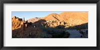 Framed Village in the Dades Valley, Dades Gorges, Ouarzazate, Morocco
