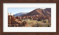 Framed Village in the Dades Valley, Morocco
