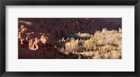 Framed Rock formations in the Dades Valley, Dades Gorges, Ouarzazate, Morocco