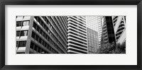 Framed Facade of office buildings, San Francisco, California