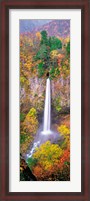Framed Shiramizu Waterfall Gifu Shirakawa-mura Japan