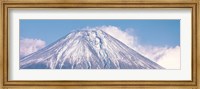 Framed Snow Capped Mt Fuji Yamanashi Japan