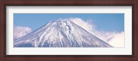 Framed Snow Capped Mt Fuji Yamanashi Japan