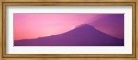 Framed Sunset over Mt Fuji Shizuoka Japan