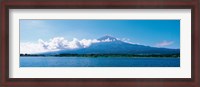 Framed Mt Fuji & Tanuki-Ko Shizuoka Japan