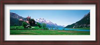 Framed Sils Maria Switzerland