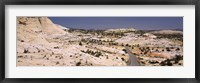 Framed Highway passing through an arid landscape, Utah State Route 12, Grand Staircase-Escalante National Monument, Utah, USA