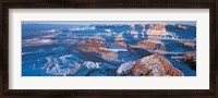 Framed Dead Horse Point State Park w\ Canyonlands National Park UT USA