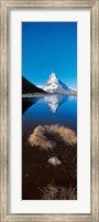 Framed Mt Matterhorn & Riffel Lake Switzerland