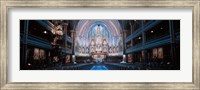 Framed Notre-Dame Basilica Montreal Quebec Canada