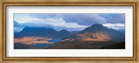 Framed Cul Moor & Cul Beag (Mountains) Stac Pollaidh National Nature Reserve Scotland