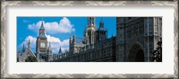 Framed Victoria Tower & Big Ben London England