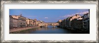 Framed Vecchio Bridge Florence Italy