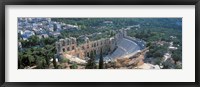 Framed Ode'on tu Herodu Att'ku the Acropolis Athens Greece