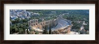 Framed Ode'on tu Herodu Att'ku the Acropolis Athens Greece