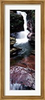 Framed Close-up of a waterfall, Ricketts Glen State Park, Pennsylvania, USA