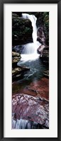 Framed Close-up of a waterfall, Ricketts Glen State Park, Pennsylvania, USA