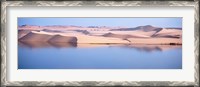 Framed Sand dunes at the seaside, Mui Ne, Vietnam