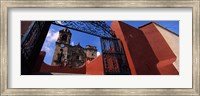 Framed Gate Leading to La Valenciana Church, Guanajuato, Mexico