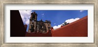 Framed Low angle view of a church, La Valenciana Church, Guanajuato, Mexico