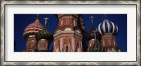 Framed Low angle view of a church, St. Basil's Cathedral, Red Square, Moscow, Russia