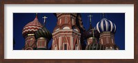 Framed Low angle view of a church, St. Basil's Cathedral, Red Square, Moscow, Russia