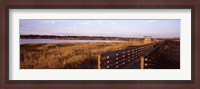 Framed Boardwalk in a state park, Myakka River State Park, Sarasota, Sarasota County, Florida, USA