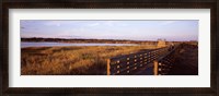 Framed Boardwalk in a state park, Myakka River State Park, Sarasota, Sarasota County, Florida, USA