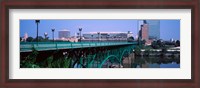 Framed Bridge across river, Gay Street Bridge, Tennessee River, Knoxville, Knox County, Tennessee, USA