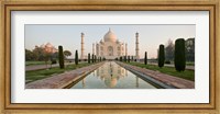 Framed Taj Mahal, India