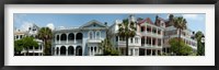 Framed Houses along Battery Street, Charleston, South Carolina