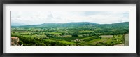 Framed High angle view of a field, Lacoste, Vaucluse, Provence-Alpes-Cote d'Azur, France