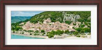 Framed Village on the Lake of Sainte-Croix, France